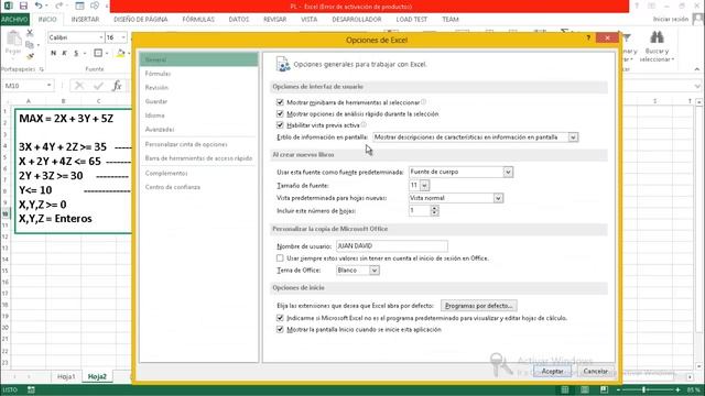 COMO RESOLVER EJERCICIOS DE PROGRAMACION LINEAL CON SOLVER DE EXCEL | INVESTIGACION DE OPERACIONES смотреть онлайн