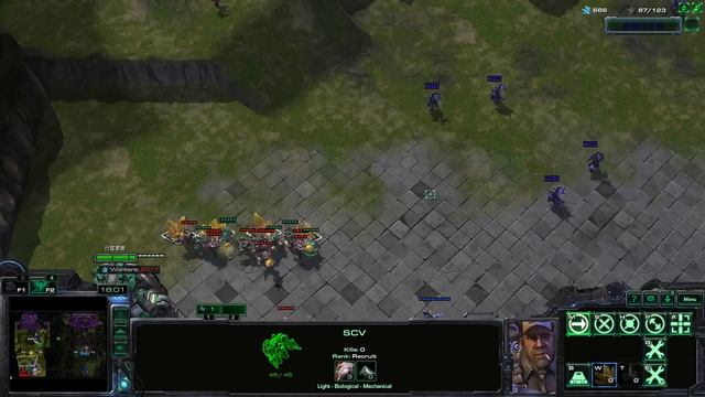 SC2 Arcade Ep.329 Zerg Wars (Terran) смотреть онлайн