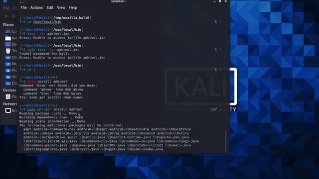 “apktool: command not found” error смотреть онлайн