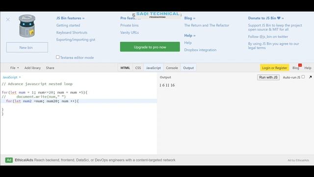 Lecture No 37 Advance JavaScript how to use nested Loops urdu/hindi #javascript #advance смотреть онлайн