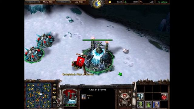 Warcraft 3 Classic: Frostwolf Altar of Storms смотреть онлайн