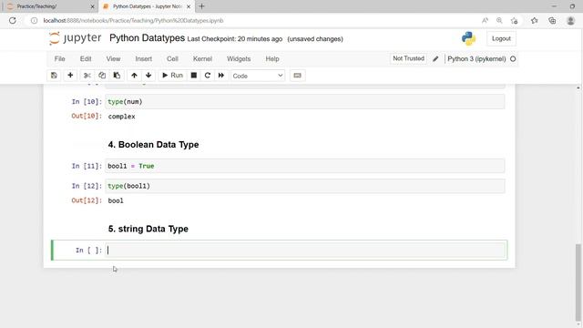 4. Python Data Types смотреть онлайн