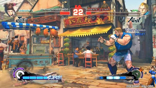 Vamos Jogar Street Fighter 4 Juri Original смотреть онлайн