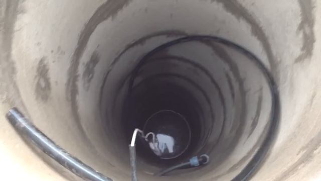 Подготовка к углублению колодца 27.10.16