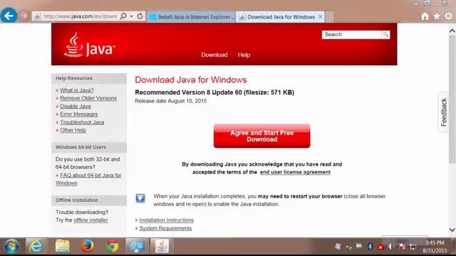 Install Java смотреть онлайн