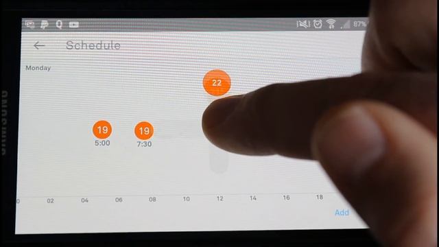 How to set a schedule on NEST Thermostat 3rd Generation - NEST App Demo смотреть онлайн
