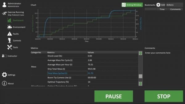 Ship Pedestal Crane Simulator Training Pack | SPC Simulator | CM Labs Simulations