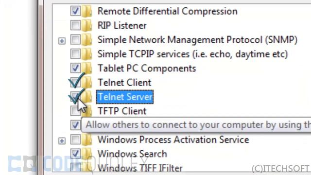 How to enable TELNET client on WINDOWS 7 and 8 смотреть онлайн