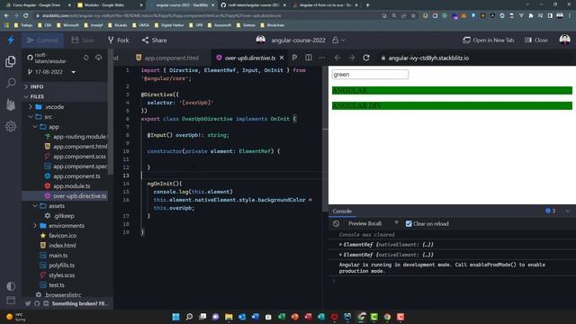 13. Curso Angular 14 [2022] - Directivas de Atributo, HostListener смотреть онлайн