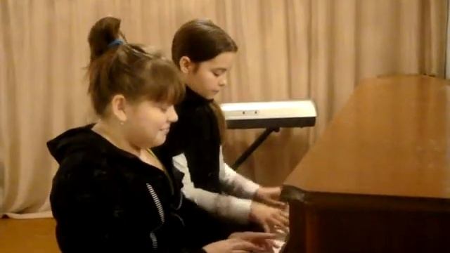 НДШИ Пунегова Любовь, Вершинина Дарья С. Рахманинов " Итальянская полька" смотреть онлайн