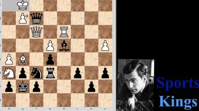 mikhail tal vs paul keres | Candidates 1959 | Tal's brilliancy in hindi #chess смотреть онлайн