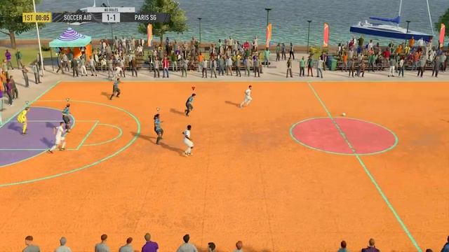 FIFA Volta gameplay | Football Legends vs PSG | 4K смотреть онлайн
