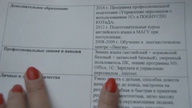 Как правильно составить резюме | Образец и структура | Resume tips смотреть онлайн