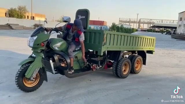 Мотоцикл самосвал. смотреть онлайн