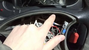 Ситроен Берлинго М59. Как снять подушку безопасности.