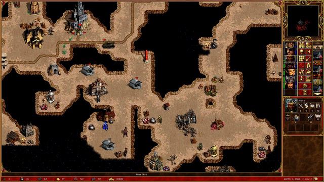 Heroes of might & magic 3 - HD - Horn of the Abyss - Random map - 1 vs 4 Giant - p3 смотреть онлайн