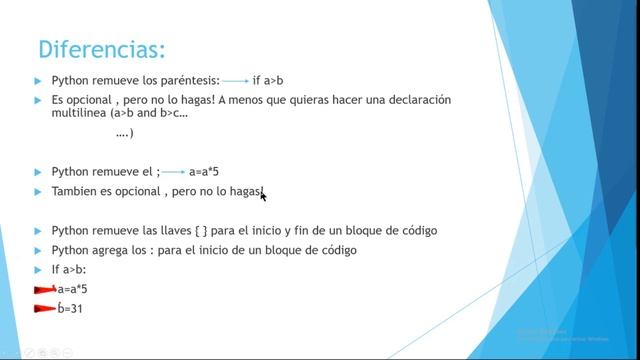Curso Python desde cero 2020 #20 Sintaxis Python vs lenguajes tipo C смотреть онлайн