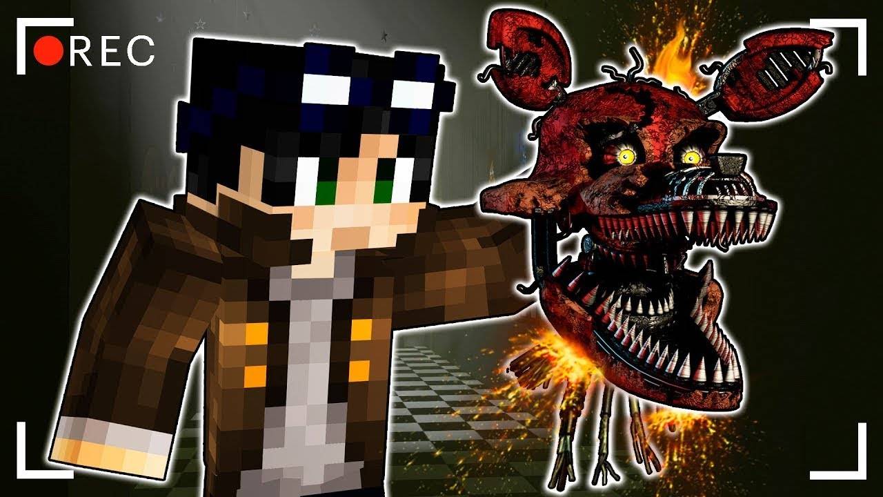 ОСТАНКИ АНИМАТРОНИКА ФОКСИ(FOXY)...ГОЛОВА - FNAF(ФНАФ) [НОЧЬ 3] - СТРАШИЛКИ МАЙНКРАФТ смотреть онлайн