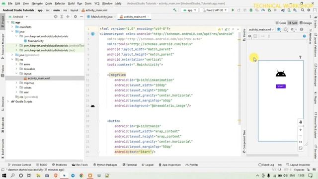 6. FADE IN ANDROID STUDIO ANIMATION VIDEO (JAVA) смотреть онлайн
