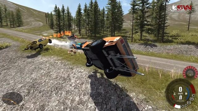 BeamNG Drive Best Crash Compilation part 5 смотреть онлайн
