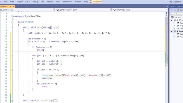 C# уроки для начинающих # Язык си шарп - if else, switch case, for, foreach, while, do while смотреть онлайн