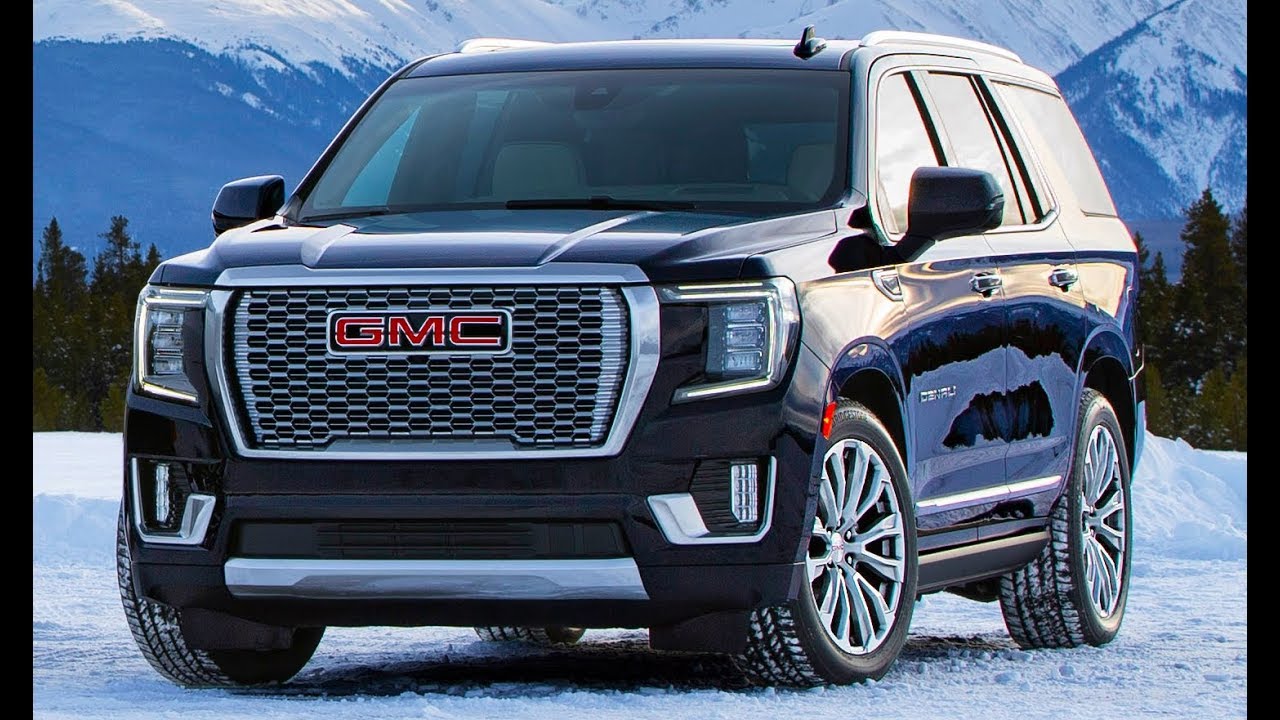 GMC Yukon Denali & Yukon AT4 2021 года - новый стиль. смотреть онлайн