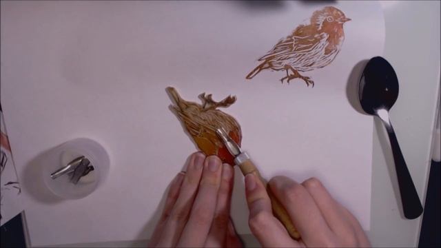 TUTORIAL: Lino Printed Greeting Cards смотреть онлайн