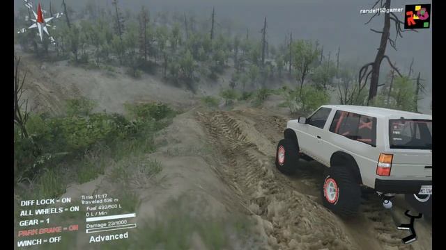 Spintires/Review/Nissan Pathfinder-1980 Jeep CJ смотреть онлайн