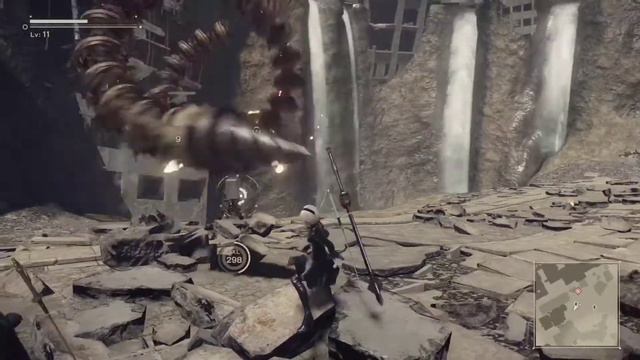 NieR Automata Pt6 story and fighting Adam and eve смотреть онлайн