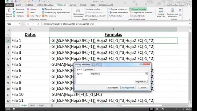 Episodio 381 - Cambiar formula con reemplazar смотреть онлайн