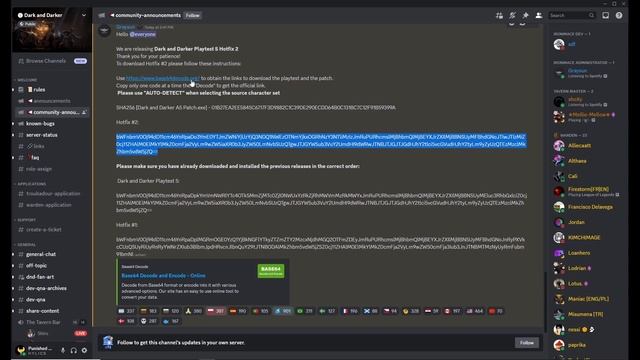 DARK AND DARKER HOTFIX # 2 HOW TO PATCH | Build Version Is Incorrect Fix #darkanddarker