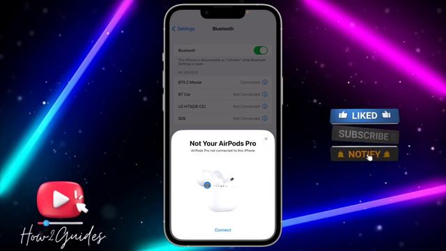 How to Connect Fake Airpods with iPhone on iOS 17 смотреть онлайн
