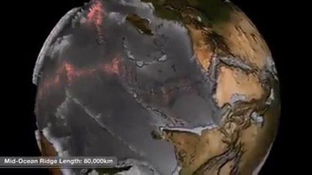 Вигляд рельєфу океанського дна без води смотреть онлайн