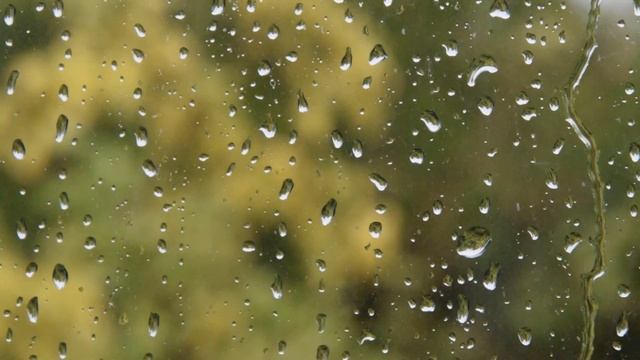 Капли дождя на стекле смотреть онлайн