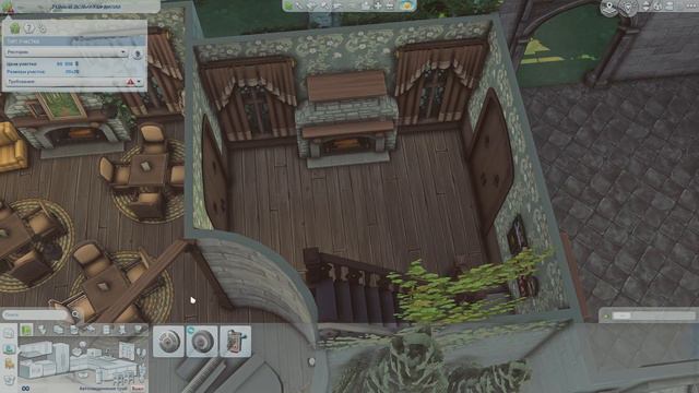 Ресторан в Замке | Строительство Симс 4 смотреть онлайн