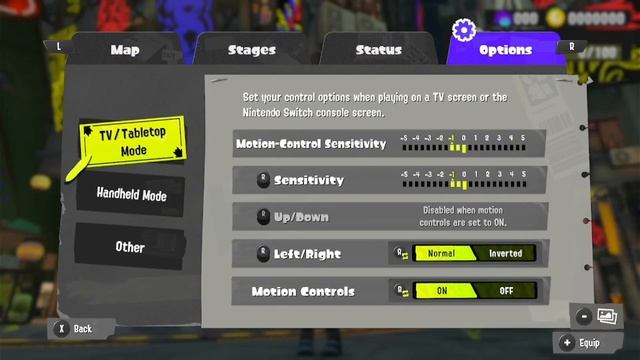 Splatoon 3 camera tutorial(changing it to non-motion control setting) смотреть онлайн