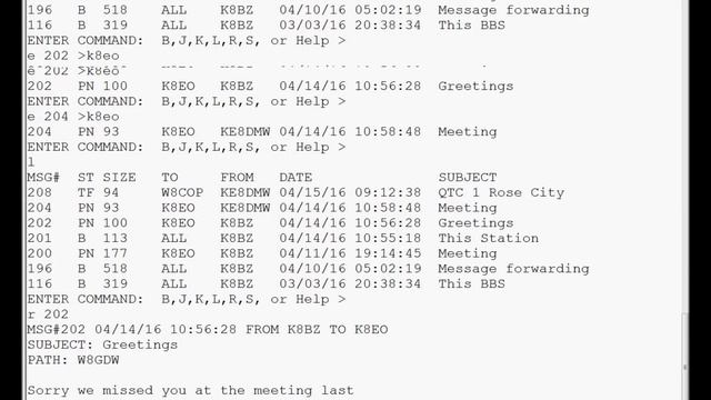 12 SYSOP Remote BBS Management смотреть онлайн