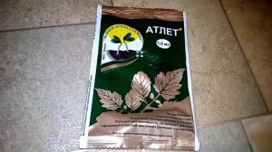 Прекрасное и проверенное средство от вытягивания рассады АТЛЕТ его применение