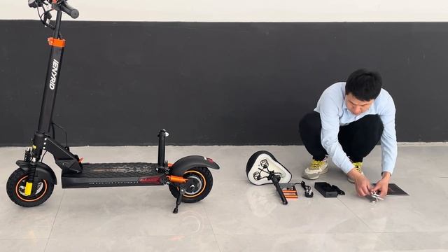 Unboxing and Assembly Process of iENYRID M4 Pro S+ Max 800W Electric Scooter смотреть онлайн