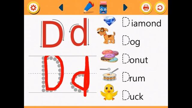 Trace The Words For Toddlers - Word Game, Learning Games By Gameiva смотреть онлайн