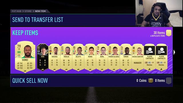 FIFA 21 ROAD TO GLORY #5 - RANK 1 RIVALS REWARDS PACKS VS COINS! смотреть онлайн