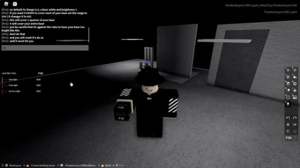 HOW TO USE LIGHTING TOOL IN TOWN [ROBLOX TOWN GUIDE]