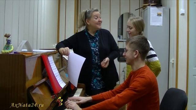 Урок вокала. Ф.Абт вокализ № 3, поём с листа (часть 2-я) смотреть онлайн