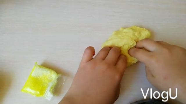 Слайм одного цвета!! Только жёлтый!! смотреть онлайн