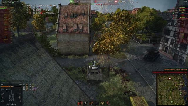 World of Tanks ИС-2 "11 фрагов, 4250 урона" смотреть онлайн