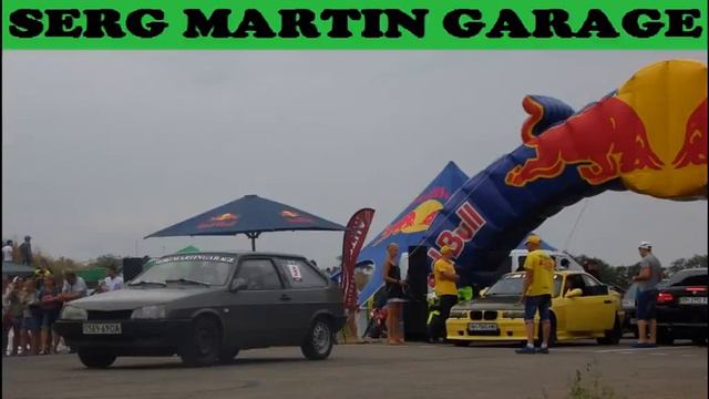 ВАЗ 2108 на Чемпионате по Драг Рейсингу смотреть онлайн