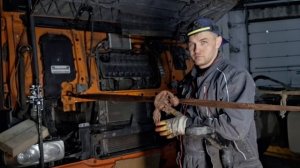 Замена подвески кабины DAF