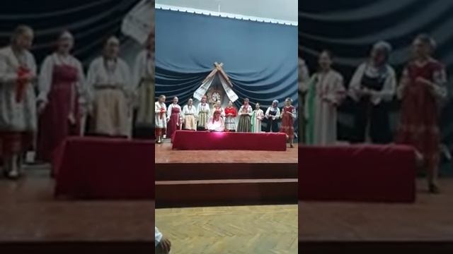 Онлайн Фольклорный спектакль «Тайна старого дома», в рамках творческой смены «Голоса традиций» смотреть онлайн