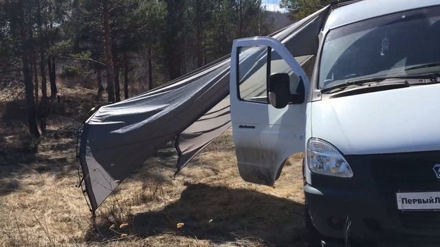 Тент тамбур для авто. Вы бы купили себе такой? смотреть онлайн