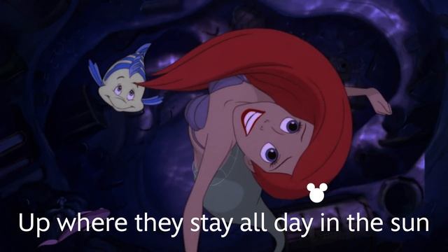 The Little Mermaid Lyric Video | Part of Your World | Sing Along смотреть онлайн
